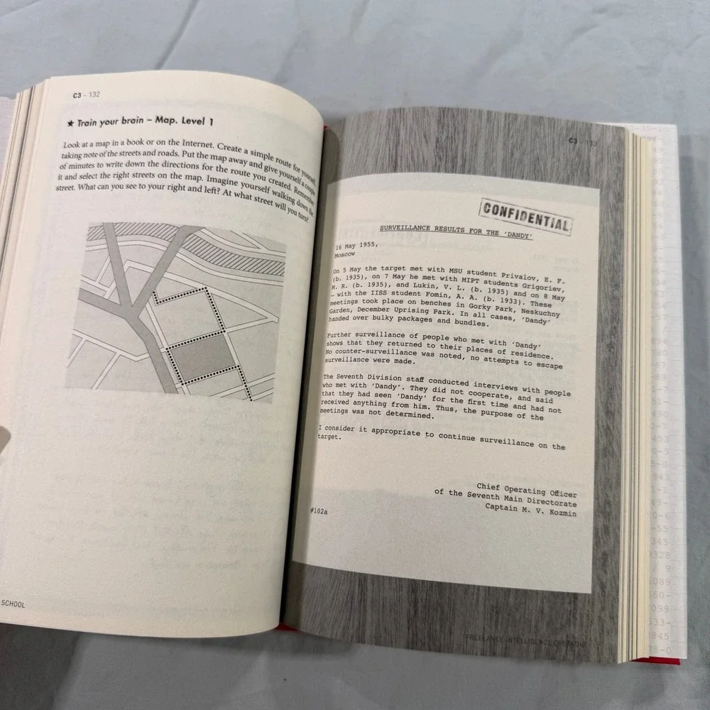 Spy School KGB Agent Training Manual Denis Bukin Hardcover 1st US Edition 2018